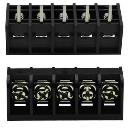 DG46S-B-05P-13-00AH TERM.BLK.9.5MM 5P 180C BARRIER BLOCKS BLACK - 1