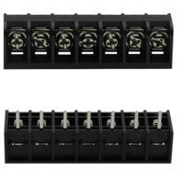 DG46S-B-07P-13-00AH TERM.BLK.9.5MM 7P 180C BARRIER BLOCKS BLACK - 1