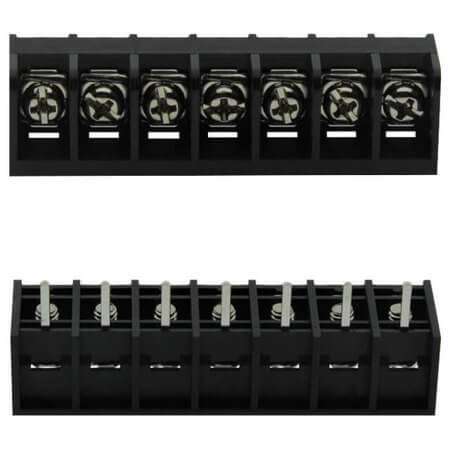 DG46S-B-07P-13-00AH TERM.BLK.9.5MM 7P 180C BARRIER BLOCKS BLACK - 1