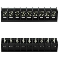 DG46S-B-10P-13-00AH TERM.BLK.9.5MM 10P 180C BARRIER BLOCKS BLACK - 1
