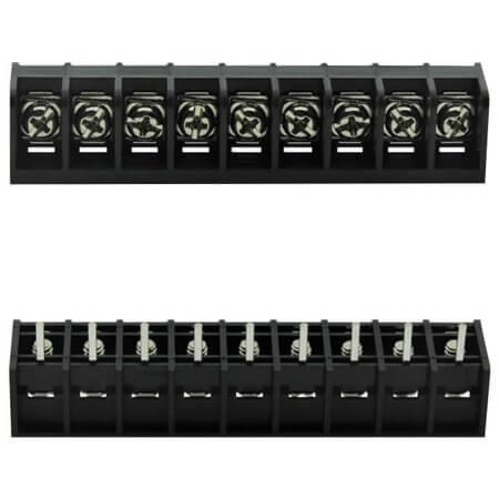 DG46S-B-10P-13-00AH TERM.BLK.9.5MM 10P 180C BARRIER BLOCKS BLACK - 1