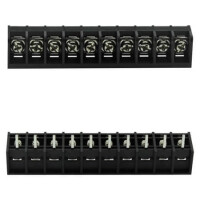 DG46S-B-10P-13-00SH TERM.BLK.9.5MM 10P 180C BARRIER BLOCKS BLACK GAOSO - 1