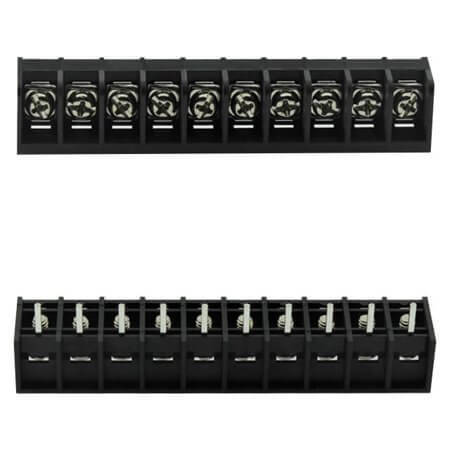 DG46S-B-10P-13-00SH TERM.BLK.9.5MM 10P 180C BARRIER BLOCKS BLACK GAOSO - 1
