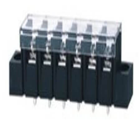DG48C-A-06P-13-00AH TERM.BLK.9.5MM 6P 180C BARRIER BLOCKS BLACK - 1