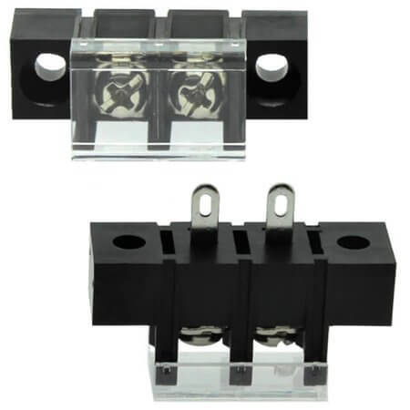 DG48H-A-02P-13-00AH TERM.BLK.9.50MM 2P BARRIER TERMINAL BLACK - 1