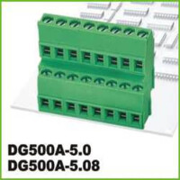 DG500A-5.08-06P-14-100AH TERM.BLK.5.00MM 6PIN(2X3) PCB TYPE GREEN - 1