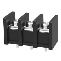 DG55C-B-03P-13-00AH TERM.BLK.10MM 3PIN 180C BARRIER BLACK - 1