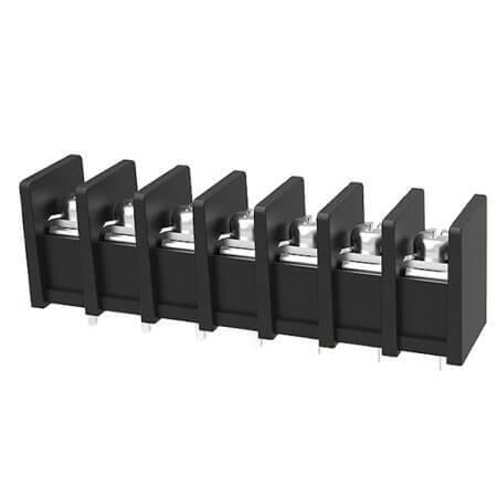DG55C-B-07P-13-00AH TERM.BLK.10MM 7PIN 180C BARRIER BLACK - 1