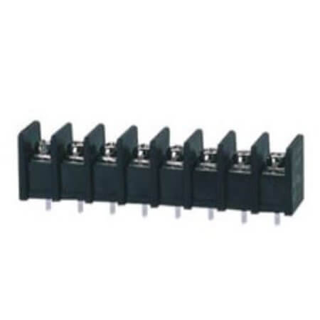 DG55C-B-10P-13-00AH TERM.BLK.10MM 10PIN 180C BARRIER BLACK - 1
