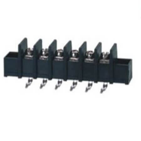 DG55R-A-08P-13-00AH TERM.BLK.10MM 8PIN 90C BARRIER BLACK - 1