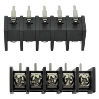 DG55R-B-05P-13-00AH TERM.BLK.10MM 5PIN 90C BARRIER BLACK - 1