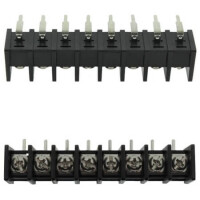 DG55R-B-08P-13-00AH TERM.BLK.10MM 8PIN 90C BARRIER BLACK - 1