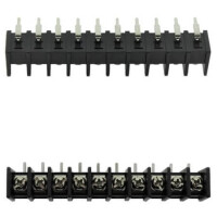 DG55R-B-10P-13-00AH TERM.BLK.10MM 10PIN 90C BARRIER BLACK - 1