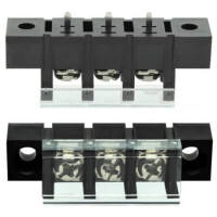 DG58C-A-03P-13-00AH TERM.BLK.10MM 3PIN 180C BARRIER BLACK - 1