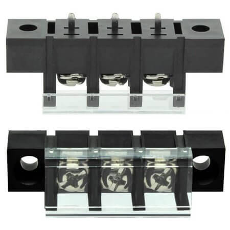 DG58C-A-03P-13-00AH TERM.BLK.10MM 3PIN 180C BARRIER BLACK - 1