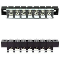 DG58C-A-07P-13-00AH TERM.BLK.10MM 7PIN 180C BARRIER BLACK - 1