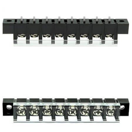 DG58C-A-08P-13-00AH TERM.BLK.10MM 8PIN 180C BARRIER BLACK - 1
