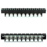 DG58C-A-09P-13-00AH TERM.BLK.10MM 9PIN 180C BARRIER BLACK - 1