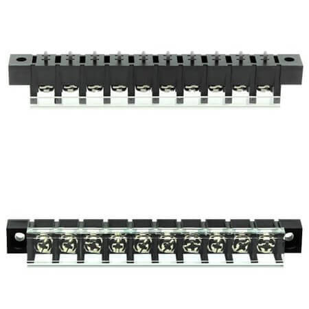 DG58C-A-10P-13-00AH TERM.BLK.10MM 10PIN 180C BARRIER BLACK - 1