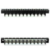 DG58C-A-11P-13-00AH TERM.BLK.10MM 11PIN 180C BARRIER BLACK - 1