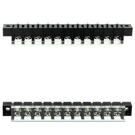 DG58C-A-11P-13-00AH TERM.BLK.10MM 11PIN 180C BARRIER BLACK - 1
