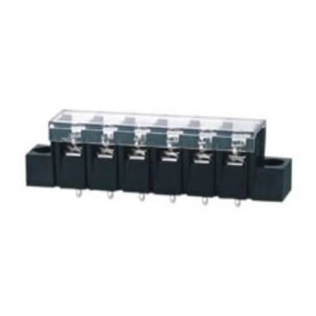 DG58C-A-12P-13-00AH TERM.BLK.10MM 12PIN 180C BARRIER BLACK - 1