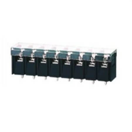DG58C-B-12P-13-00AH TERM.BLK.10MM 12PIN 180C BARRIER BLACK - 1
