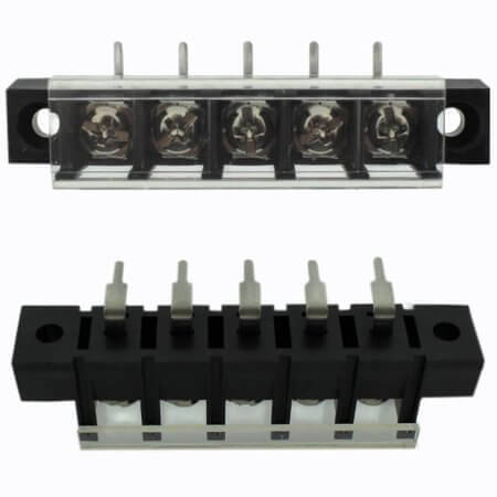 DG58R-A-05P-13-00AH TERM.BLK.10MM 5PIN 90C BARRIER BLACK - 1
