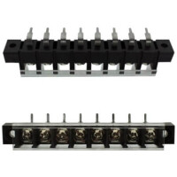 DG58R-A-08P-13-00AH TERM.BLK.10MM 8PIN 90C BARRIER BLACK - 1