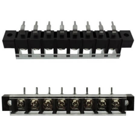 DG58R-A-08P-13-00AH TERM.BLK.10MM 8PIN 90C BARRIER BLACK - 1