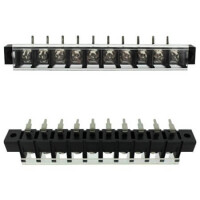 DG58R-A-10P-13-00AH TERM.BLK.10MM 10PIN 90C BARRIER BLACK - 1