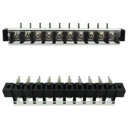 DG58R-A-10P-13-00AH TERM.BLK.10MM 10PIN 90C BARRIER BLACK - 1
