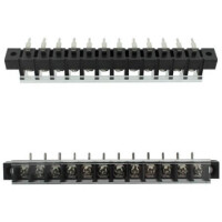 DG58R-A-12P-13-00AH TERM.BLK.10MM 12PIN 90C BARRIER BLACK - 1