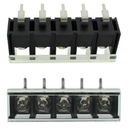 DG58R-B-05P-13-00AH TERM.BLK.10MM 5PIN 90C BARRIER BLACK - 1