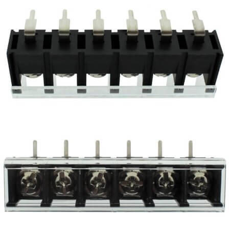 DG58R-B-06P-13-00AH TERM.BLK.10MM 6PIN 90C BARRIER BLACK - 1