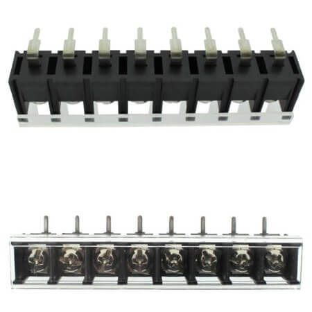 DG58R-B-08P-13-00AH TERM.BLK.10MM 8PIN 90C BARRIER BLACK - 1