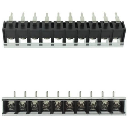 DG58R-B-10P-13-00AH TERM.BLK.10MM 10PIN 90C BARRIER BLACK - 1
