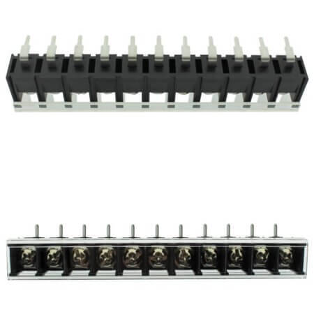 DG58R-B-11P-13-00AH TERM.BLK.10MM 11PIN 90C BARRIER BLACK - 1