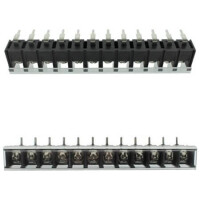 DG58R-B-12P-13-00AH TERM.BLK.10MM 12PIN 90C BARRIER BLACK - 1