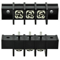 DG65C-A-03P-13-00AH TERM.BLK.11MM 3PIN 180C BARRIER BLACK - 1