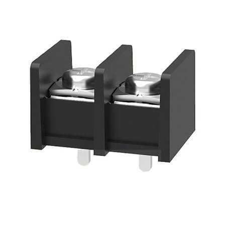 DG65C-B-02P-13-00AH TERM.BLK.11MM 2PIN 180C BARRIER BLACK - 1