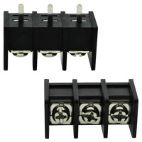 DG65C-B-03P-13-00AH TERM.BLK.11MM 3PIN 180C BARRIER BLACK - 1