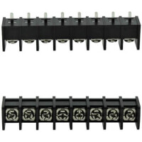 DG65C-B-08P-13-00AH TERM.BLK.11MM 8PIN 180C BARRIER BLACK - 1
