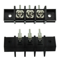 DG65R-A-03P-13-00AH TERM.BLK.11MM 3PIN 90C BARRIER BLACK - 1