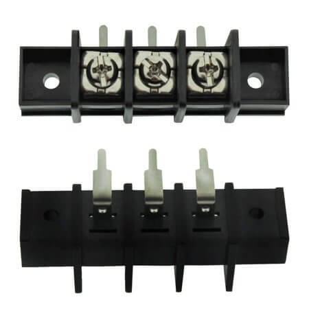 DG65R-A-03P-13-00AH TERM.BLK.11MM 3PIN 90C BARRIER BLACK - 1