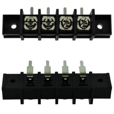 DG65R-A-04P-13-00AH TERM.BLK.11MM 4PIN 90C BARRIER BLACK - 1
