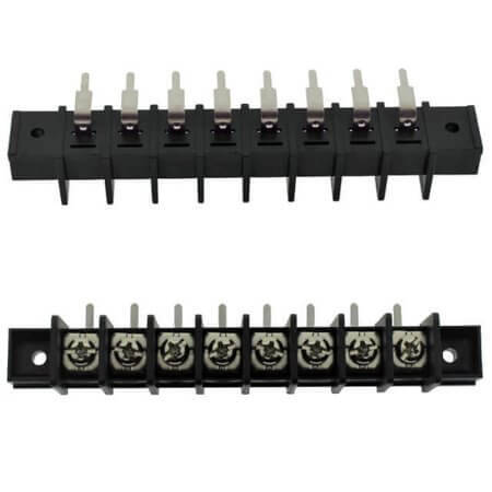 DG65R-A-08P-13-00AH TERM.BLK.11MM 8PIN 90C BARRIER BLACK - 1