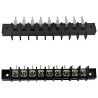DG65R-A-09P-13-00AH TERM.BLK.11MM 9PIN 90C BARRIER BLACK - 1