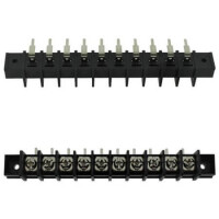 DG65R-A-10P-13-00AH TERM.BLK.11MM 10PIN 90C BARRIER BLACK - 1