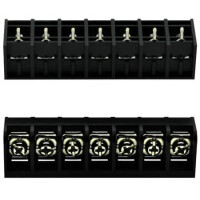 DG66S-B-07P-13-00AH TERM.BLK.11.11MM 7P 180C BARRIER BLOCKS BLACK - 1